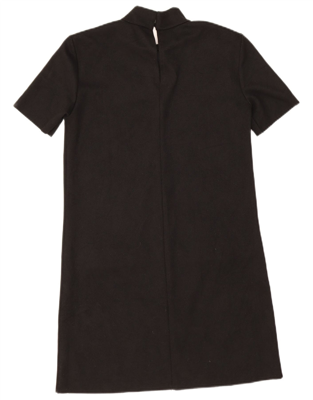 Zara Vestido Shift Feminino Reino Unido 6 XS Preto