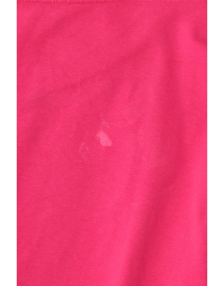 ELLESSE Womens Heritage Oversized Sweatshirt Jumper UK 10 Small Pink