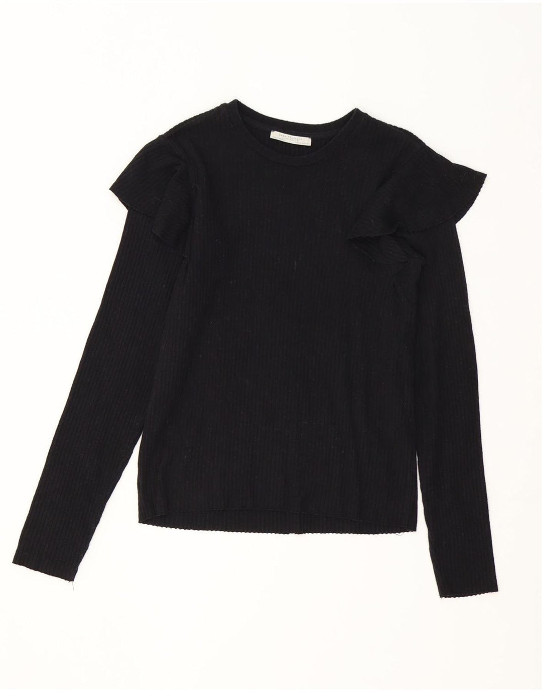 Blusa feminina Zara UK 12 médio preto