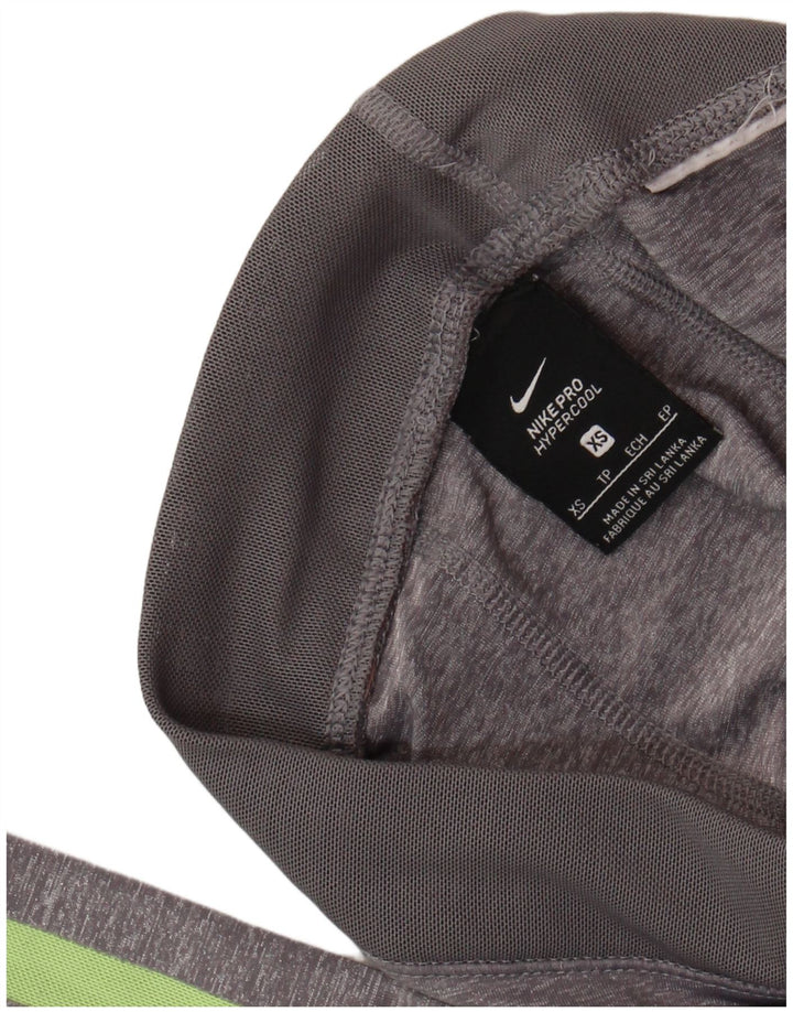 Leggings Nike Graphic Femininas UK 6 XS Cinza