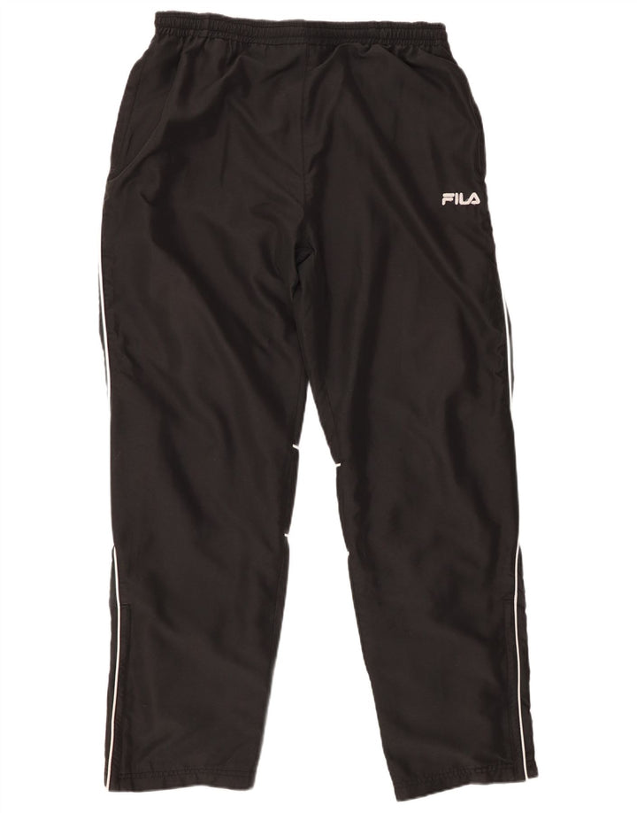 Calça de treino masculina FILA Graphic preto médio