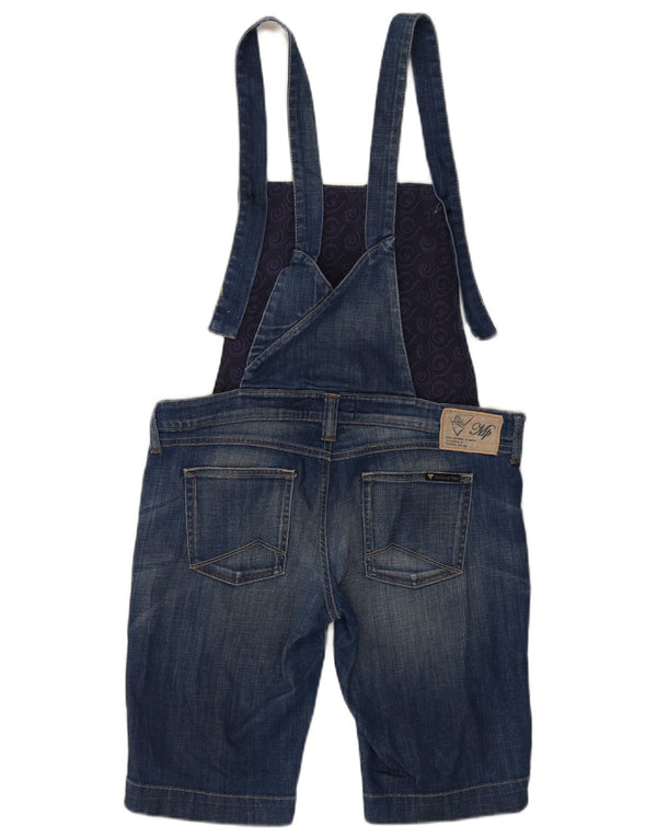 Macacão feminino Meltin' Pot jeans W31 algodão azul marinho médio