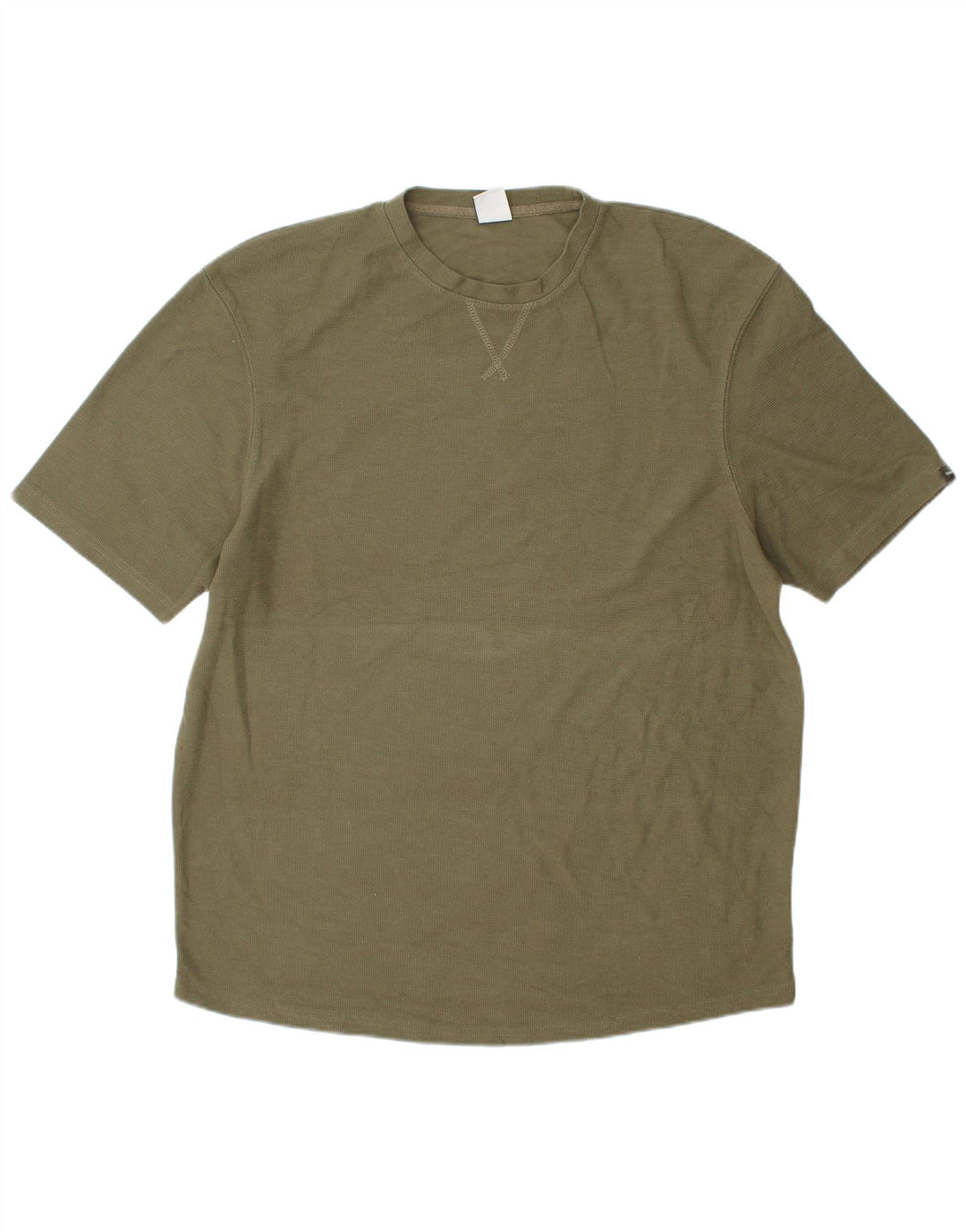 Zara Camiseta masculina Top XL Caqui