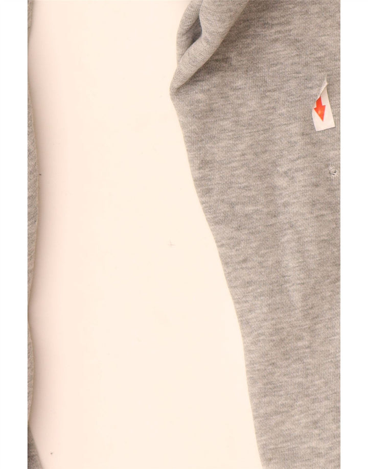 Calça de treino masculina Nike Joggers cinza médio algodão manchado