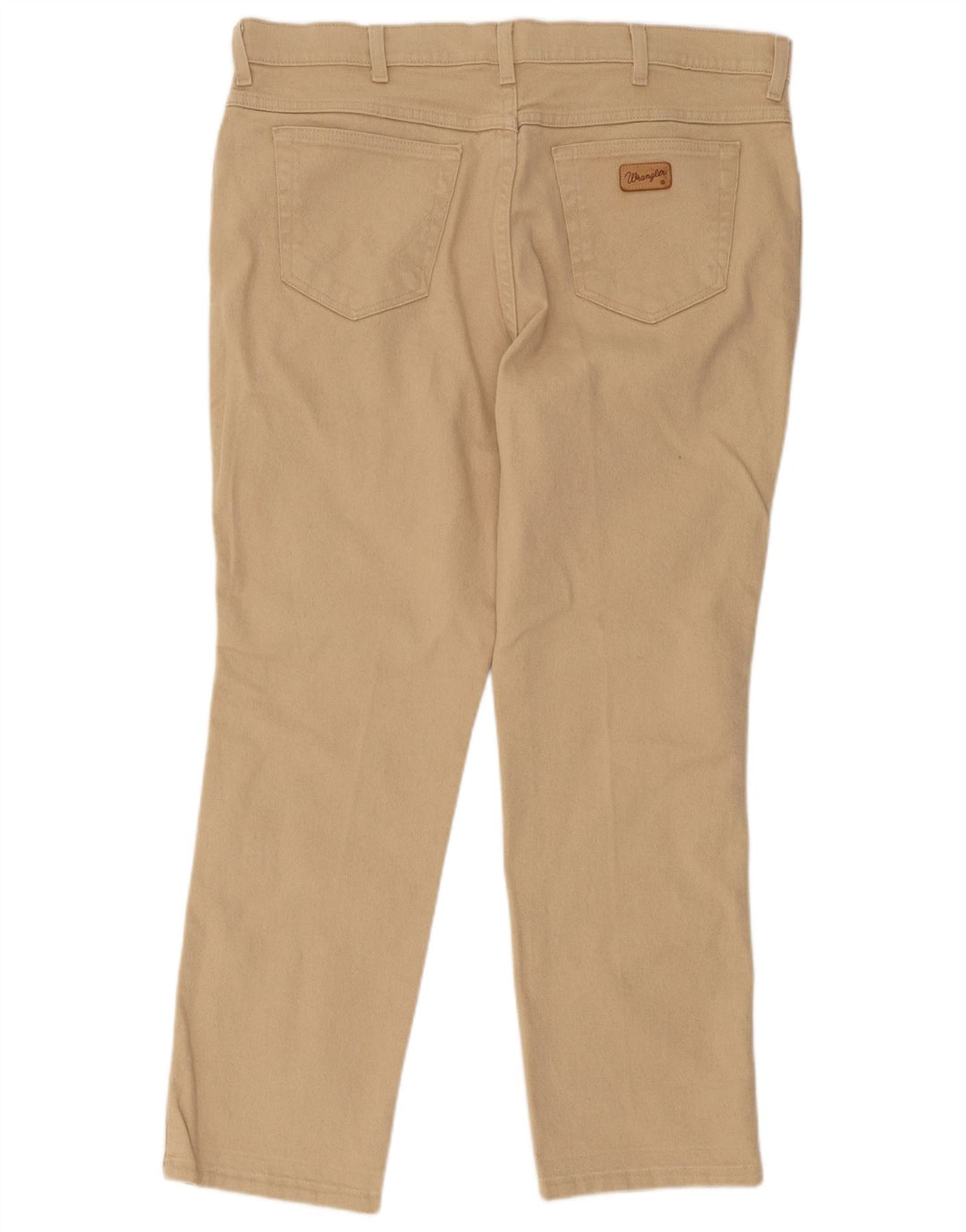Wrangler Mens Jeans Reta W40 L30 Bege