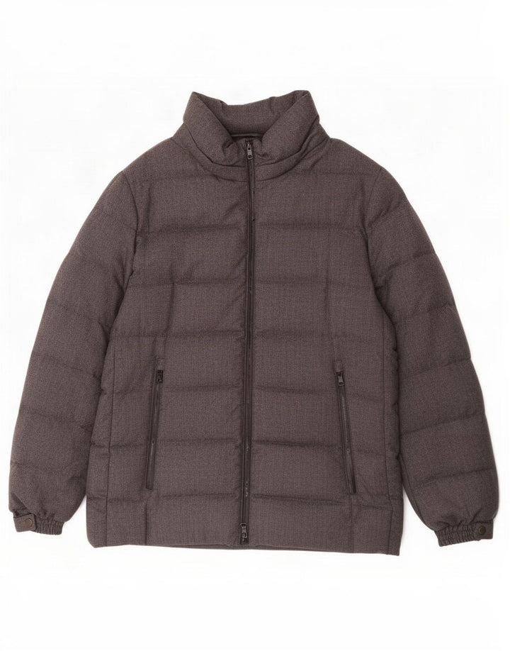 Jaqueta acolchoada feminina Seventy UK 18 XL cinza