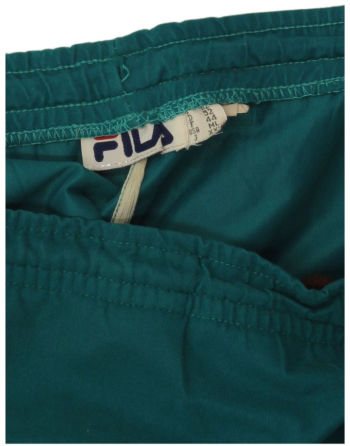Calça de treino masculina Fila IT 52 grande turquesa
