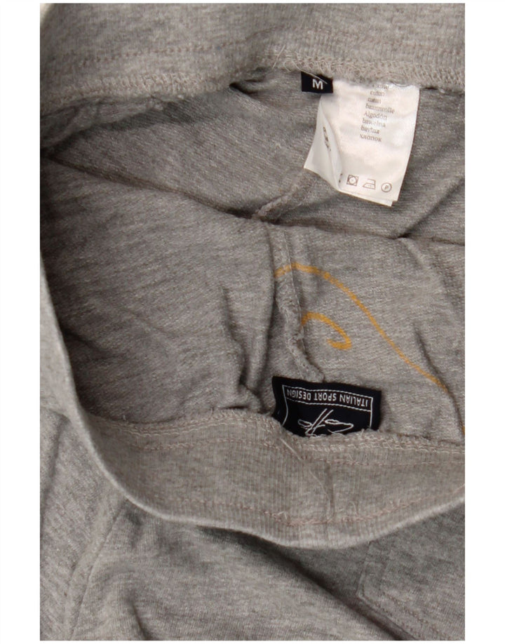 Calça de treino masculina Lotto Joggers cinza médio algodão manchado