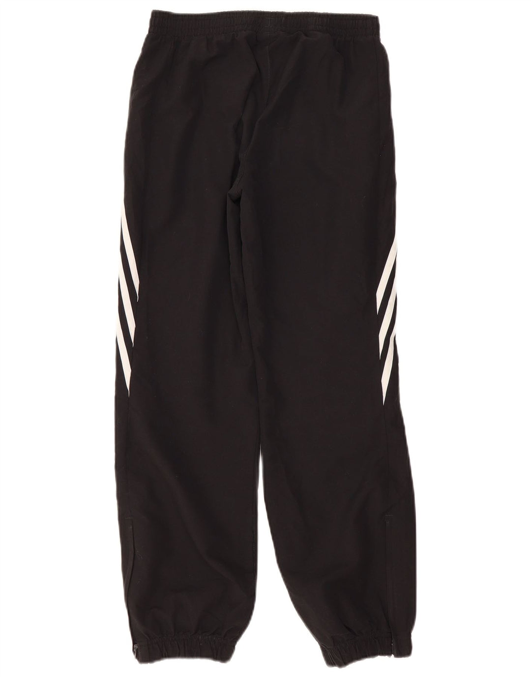 ADIDAS Meninos Calças de treino Joggers 11-12 Anos Grande Poliéster Preto
