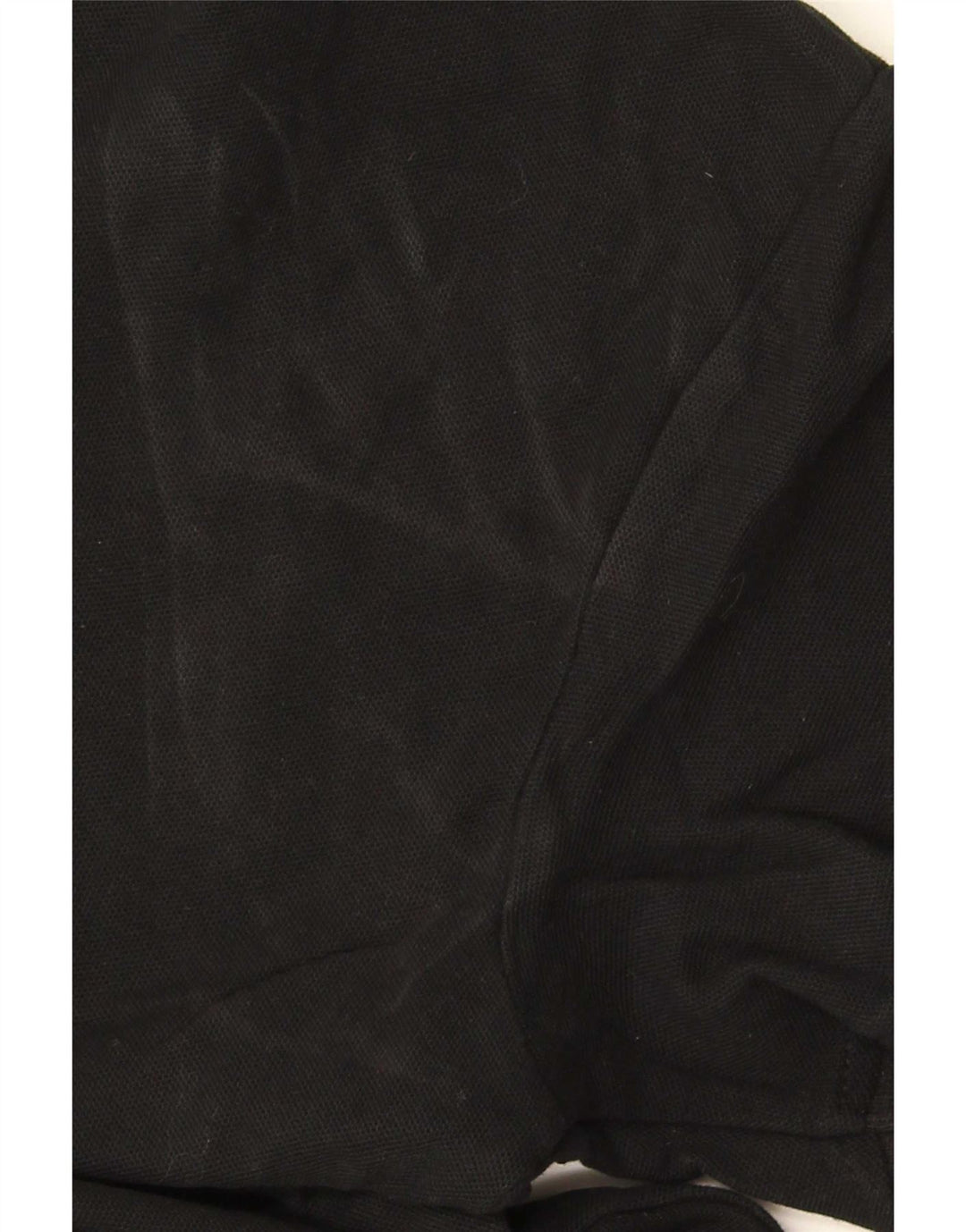 Camisa polo masculina Umbro pequena de algodão preto