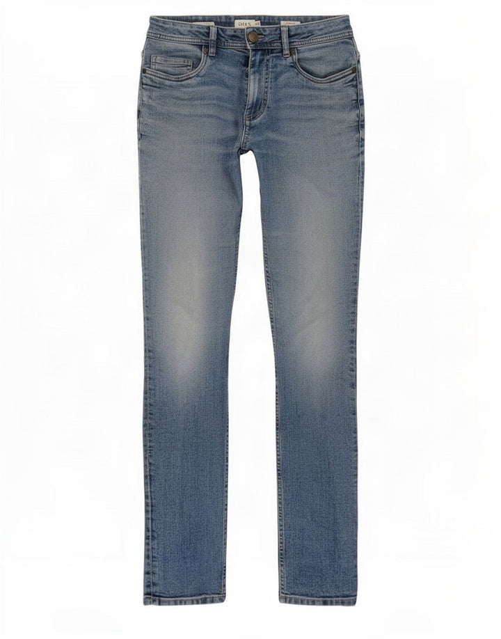 Dack's Mens Slim Jeans IT 48 Médio W30 L31 Azul