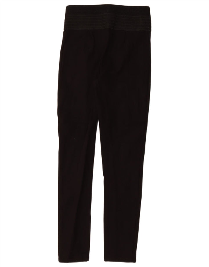 Calça feminina casual slim Zara pequena W26 L28 polietileno preto