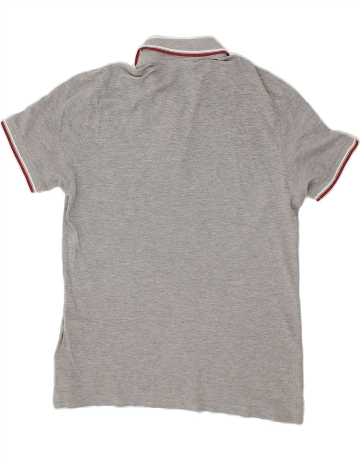 DIADORA Mens Polo Shirt XL Grey Cotton Vintage Diadora and Second-Hand Diadora from Messina Hembry 