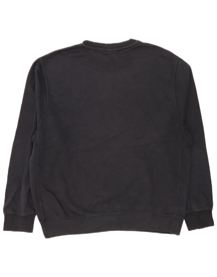 Nike moletom masculino jumper grande algodão preto