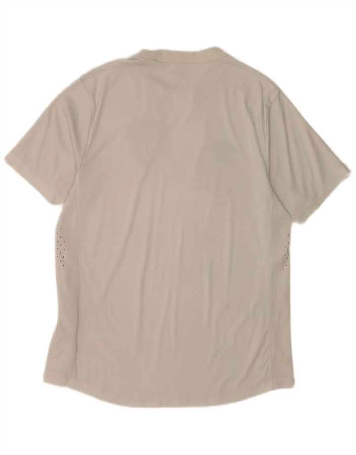Umbro Mens Brisbane Roar FC Camiseta gráfica Top Médio Branco Poliéster