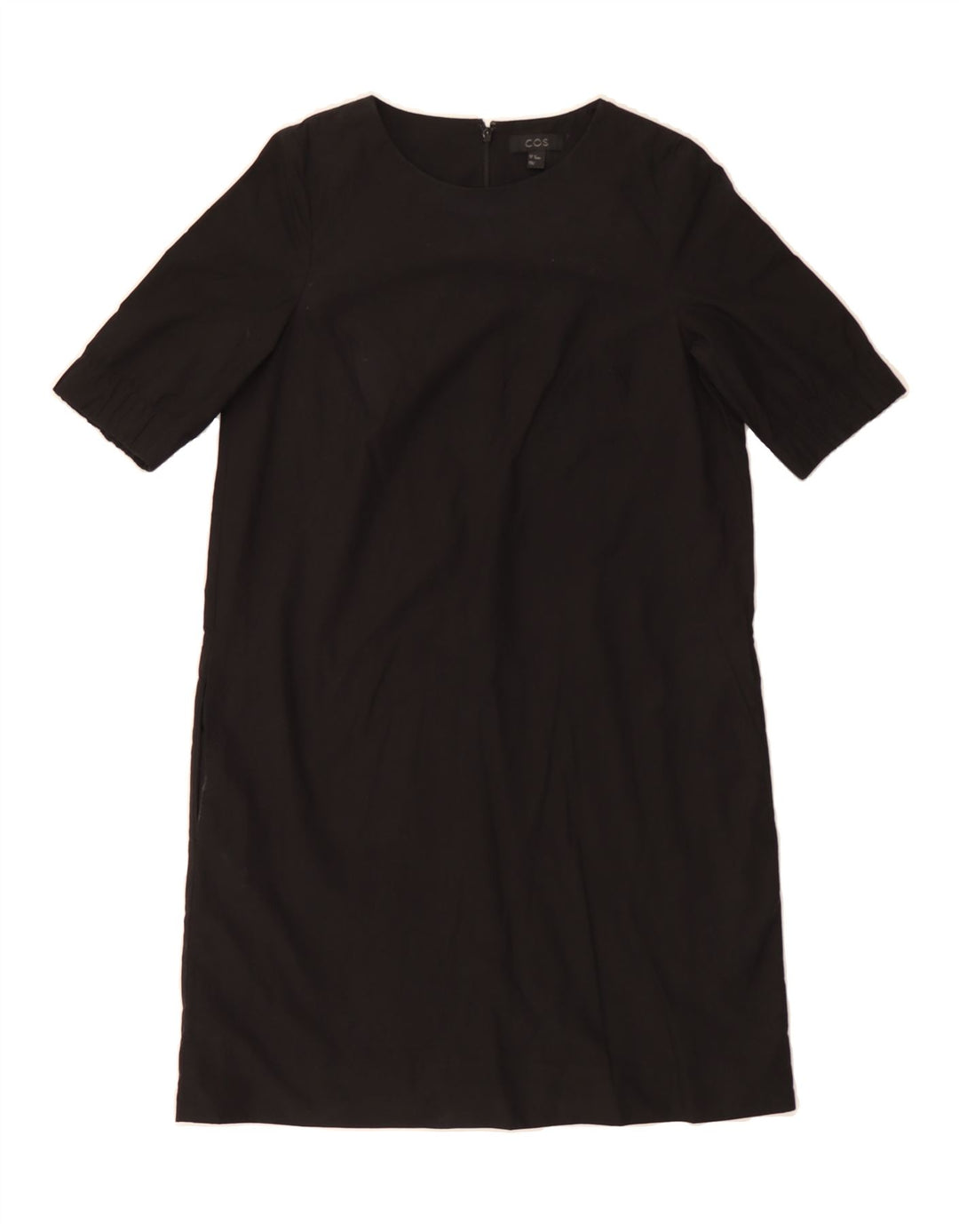 COS Womens Shift Dress EU 34 XS Black Cotton Vintage Cos and Second-Hand Cos from Messina Hembry 