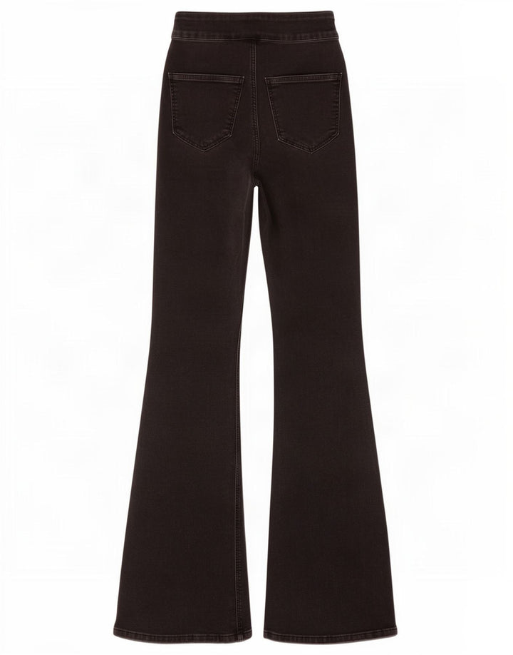 Jeans feminino Topshop largo W26 L32 algodão preto