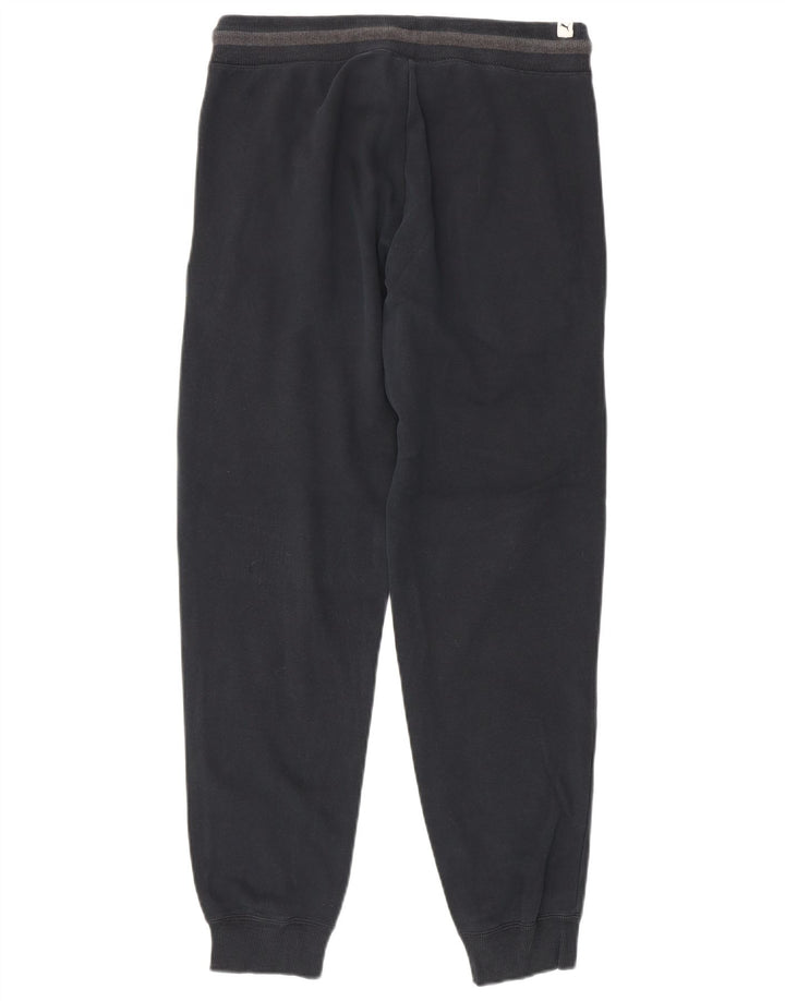 Calça esportiva masculina Puma Graphic Joggers médio algodão azul marinho
