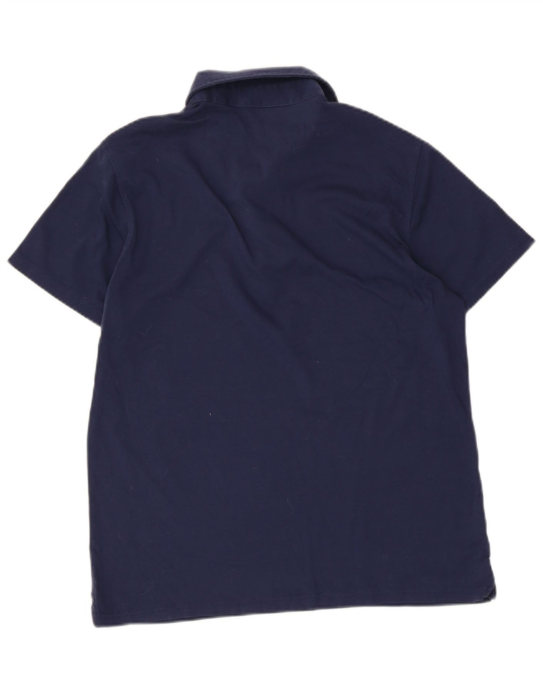 Camisa polo masculina Massimo Dutti grande azul marinho
