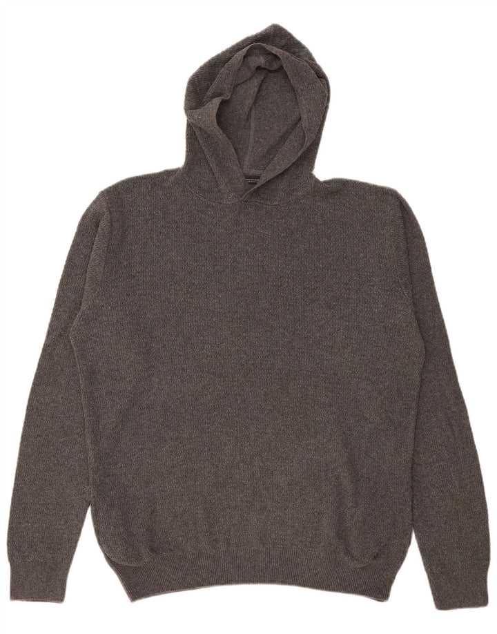 Zara Suéter masculino com capuz XL cinza