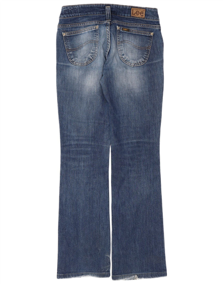 Lee Womens Leola Bootcut Jeans W30 L35 Azul Algodão