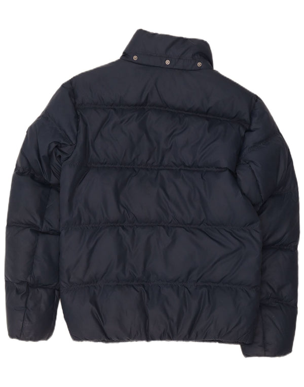 Jaqueta acolchoada oversized feminina Tommy Hilfiger Reino Unido 10 pequena azul marinho
