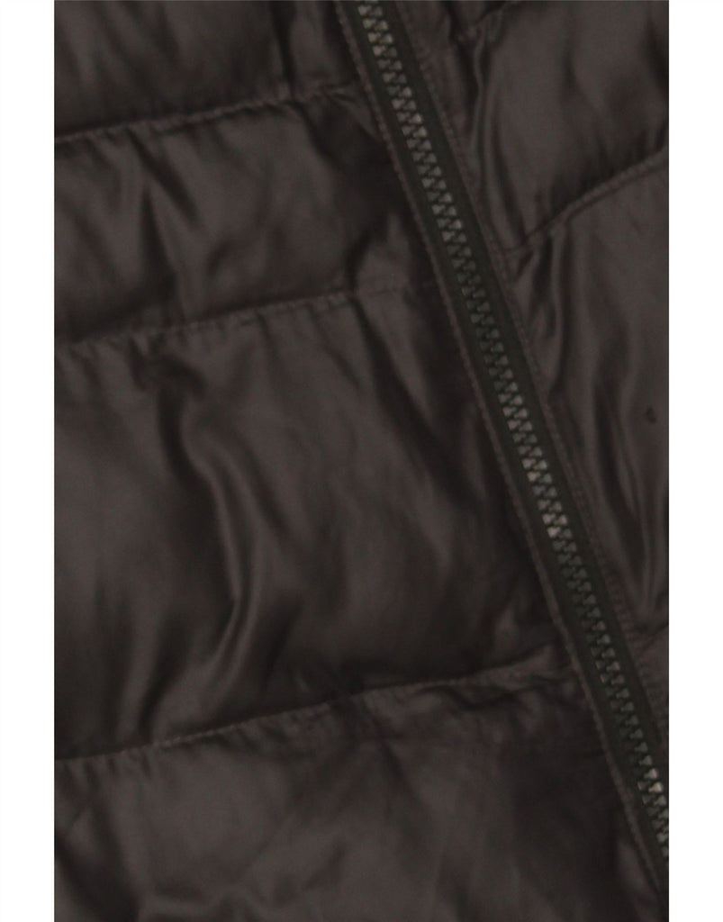 ADIDAS Mens Hooded Padded Gilet UK 36 Small Black Polyester Vintage Adidas and Second-Hand Adidas from Messina Hembry 