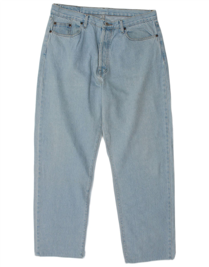 Calça Jeans Cônica Masculina SCHOTT W34 L30 Azul