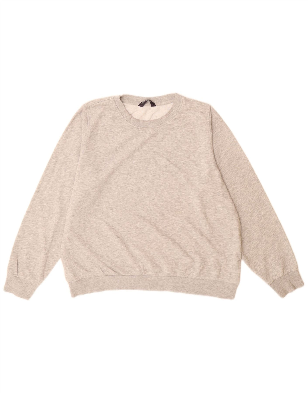 Suéter feminino Marks & Spencer de grandes dimensões Reino Unido 16 grande algodão cinza