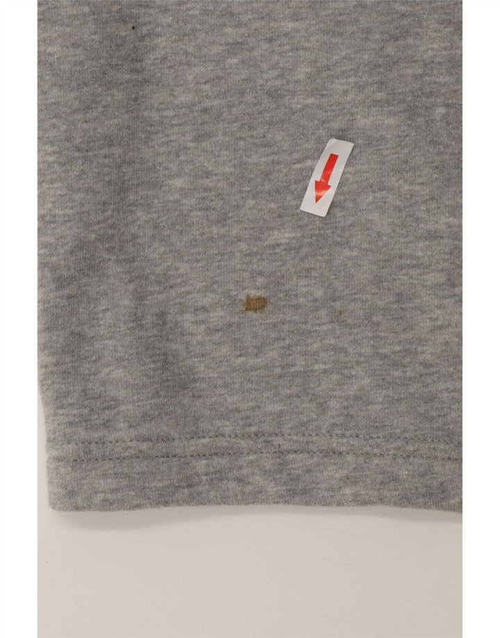 Shorts esportivos masculinos Champion médio cinza manchado