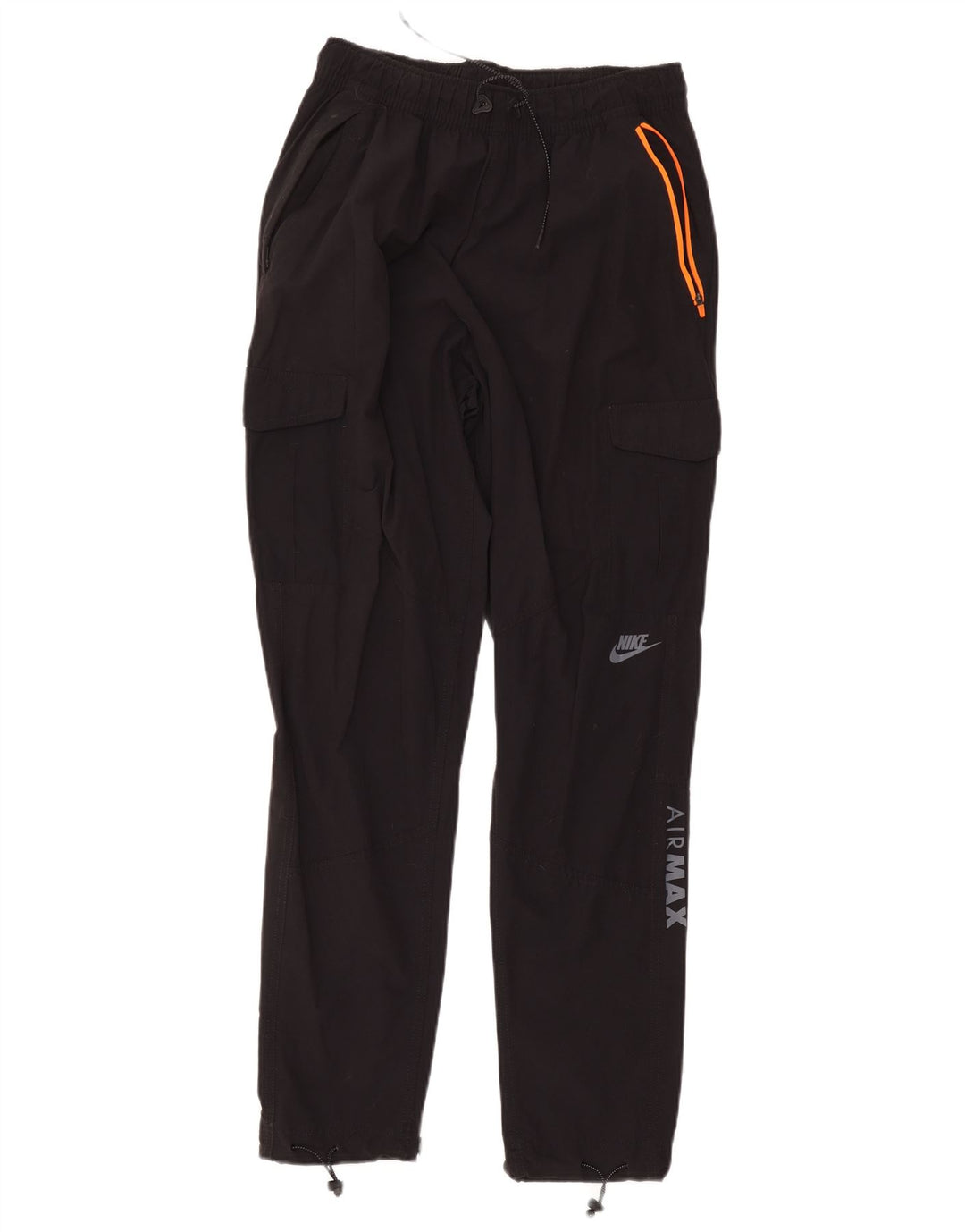Calça de treino Nike masculina gráfica cargo grande de nylon preto