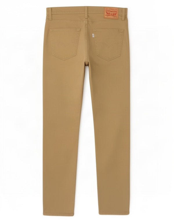 Calça Levi's Masculina 511 Slim Casual W32 L32 Algodão Bege