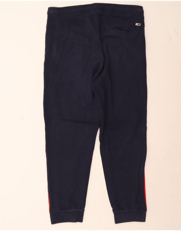 Tommy Hilfiger Calça de treino feminina Joggers UK 18 XL Azul marinho