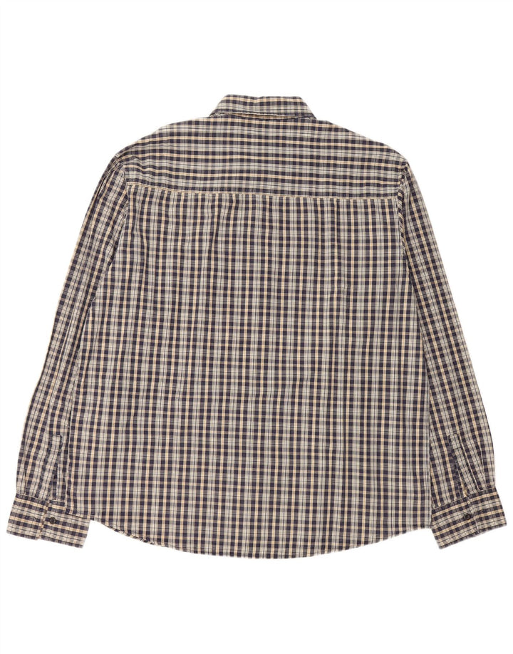 Camisa masculina LEVI'S XL poliéster xadrez azul marinho