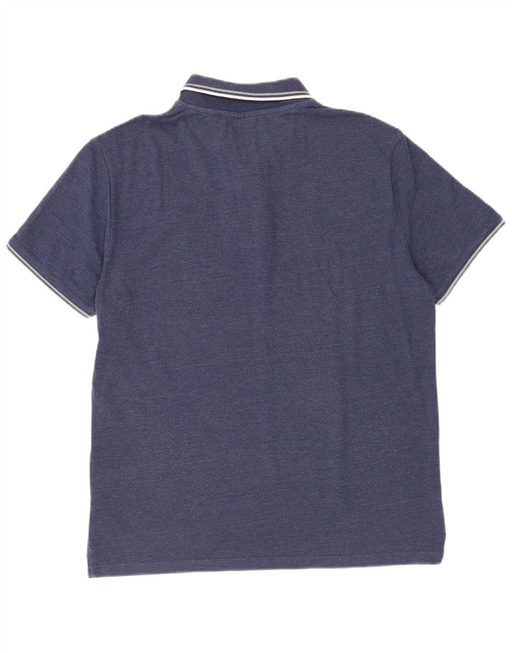 Camisa polo masculina Champion grande algodão azul marinho
