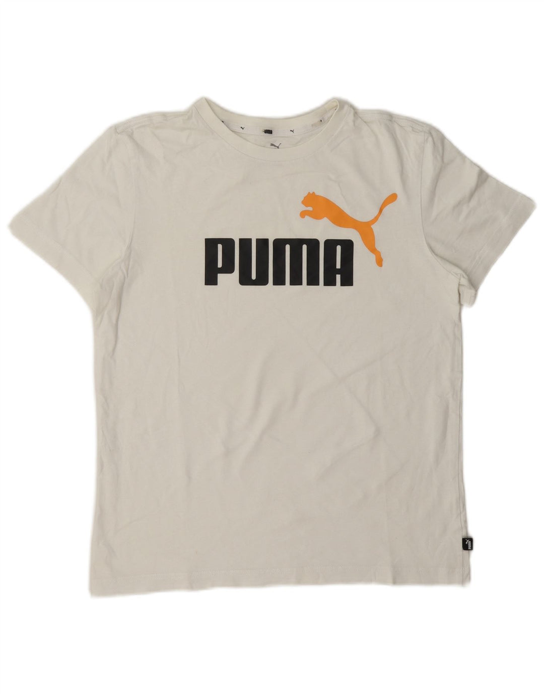 Camiseta Puma Menino Graphic 15-16 Anos Branco