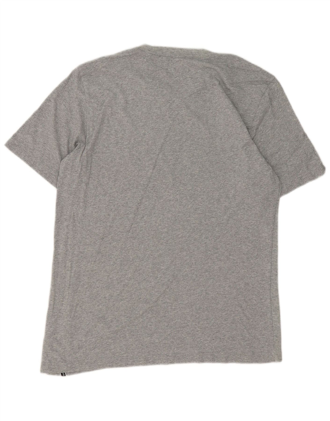 Camiseta masculina estampada Champion grande algodão cinza