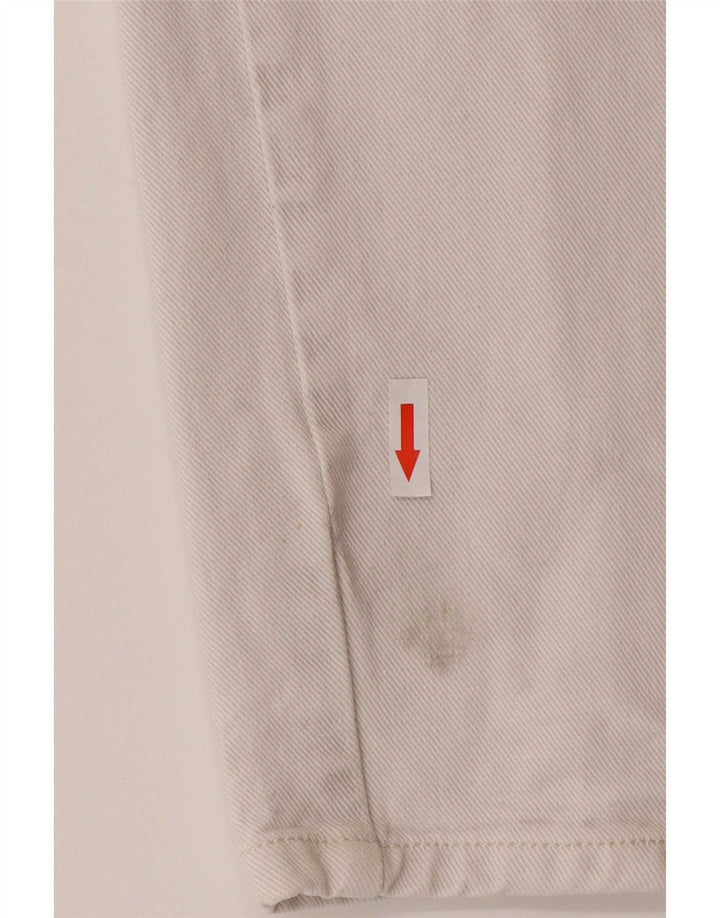 Carhartt Mens Slim Jeans W28 L28 Algodão Branco