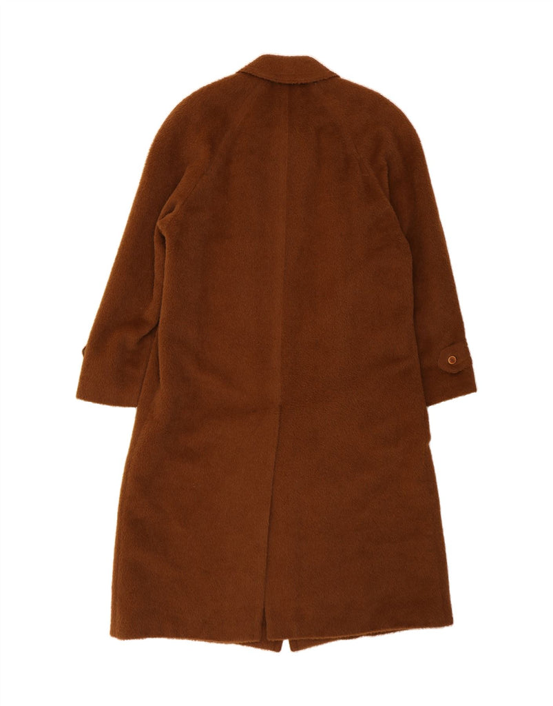 PAL ZILERI Mens Eraldo Overcoat IT 48 Medium Brown Alpaca Wool Vintage Pal Zileri and Second-Hand Pal Zileri from Messina Hembry 