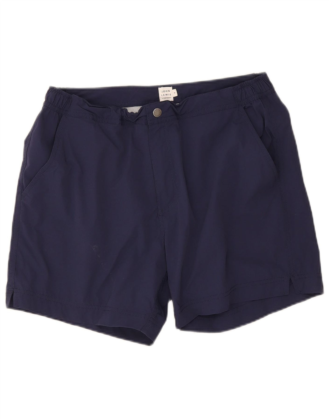 Shorts de natação masculino John Lewis médio azul marinho nylon