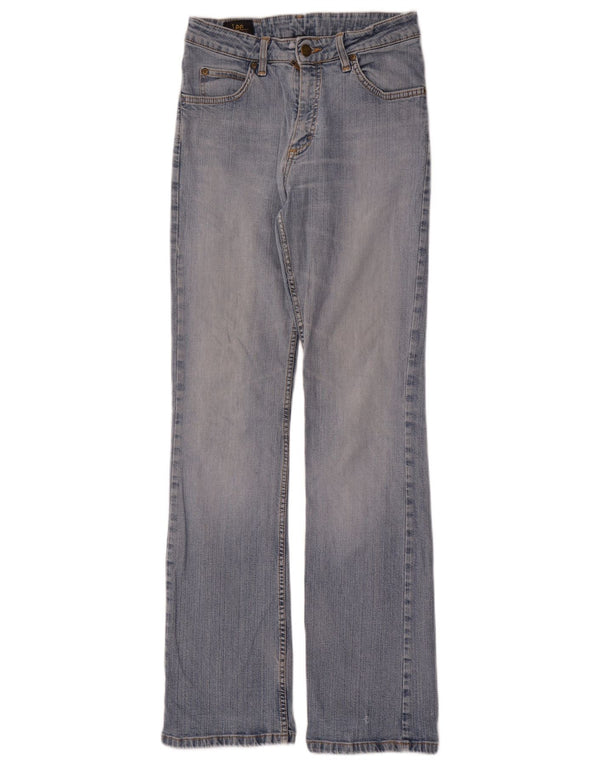 Lee Womens Cameron Straight Jeans W29 L33 Azul Algodão