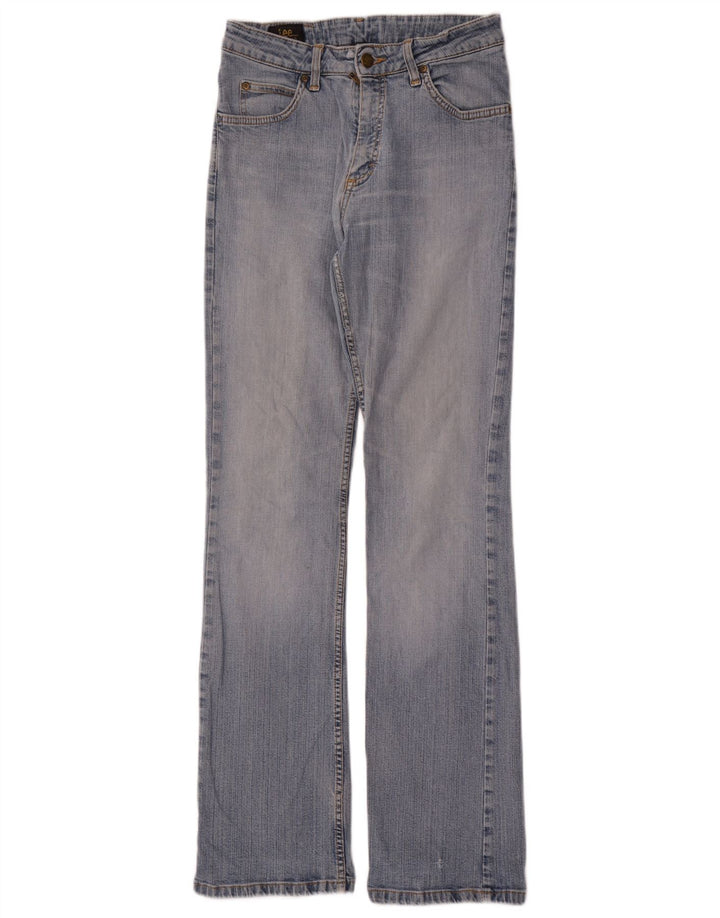 Lee Womens Cameron Straight Jeans W29 L33 Azul Algodão
