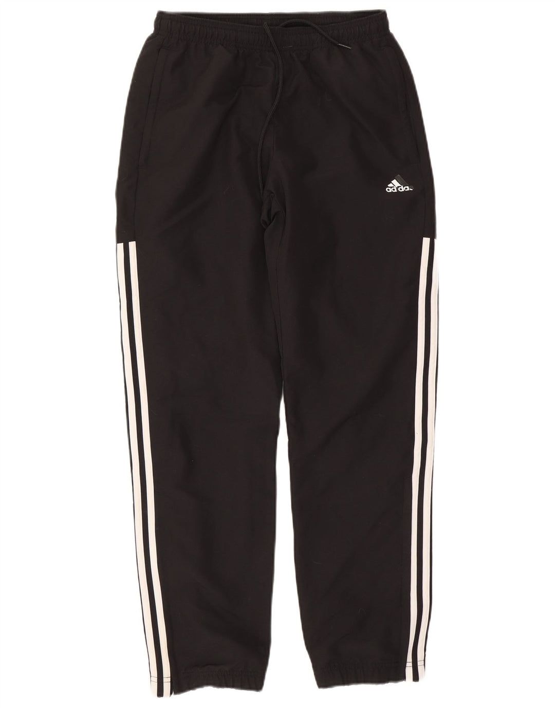Adidas Mens Treino Calças Joggers Pequeno Poliéster Preto