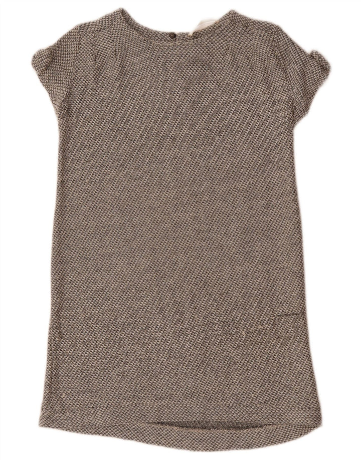 Vestido feminino Zara Shift 11-12 anos viscose manchada cinza