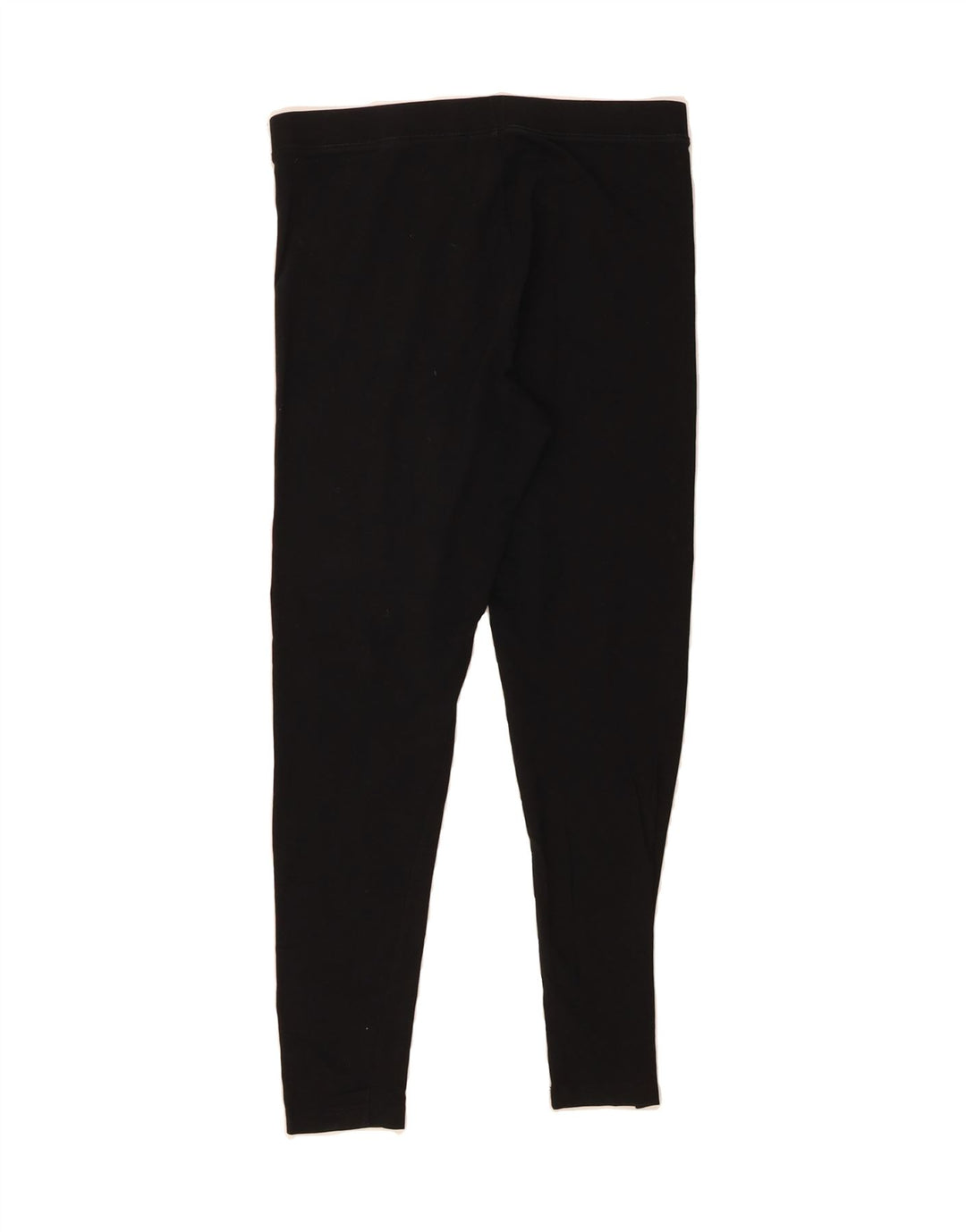 MARKS & SPENCER Womens Leggings UK 12 Medium  Black Cotton Vintage Marks & Spencer and Second-Hand Marks & Spencer from Messina Hembry 