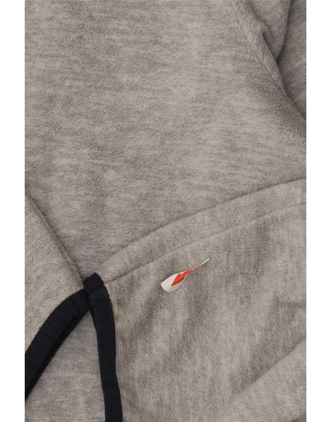 Suéter masculino de lã com zíper e gola Jack & Jones, poliéster bloco colorido cinza médio