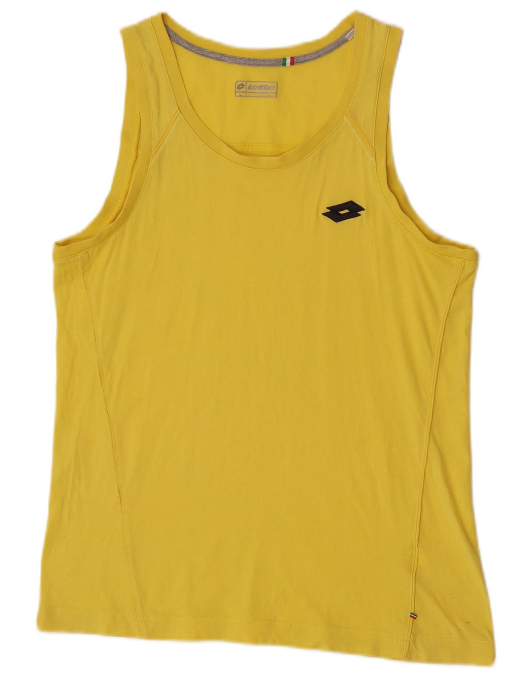 Lotto Womens Vest Top UK 16 Grande Amarelo