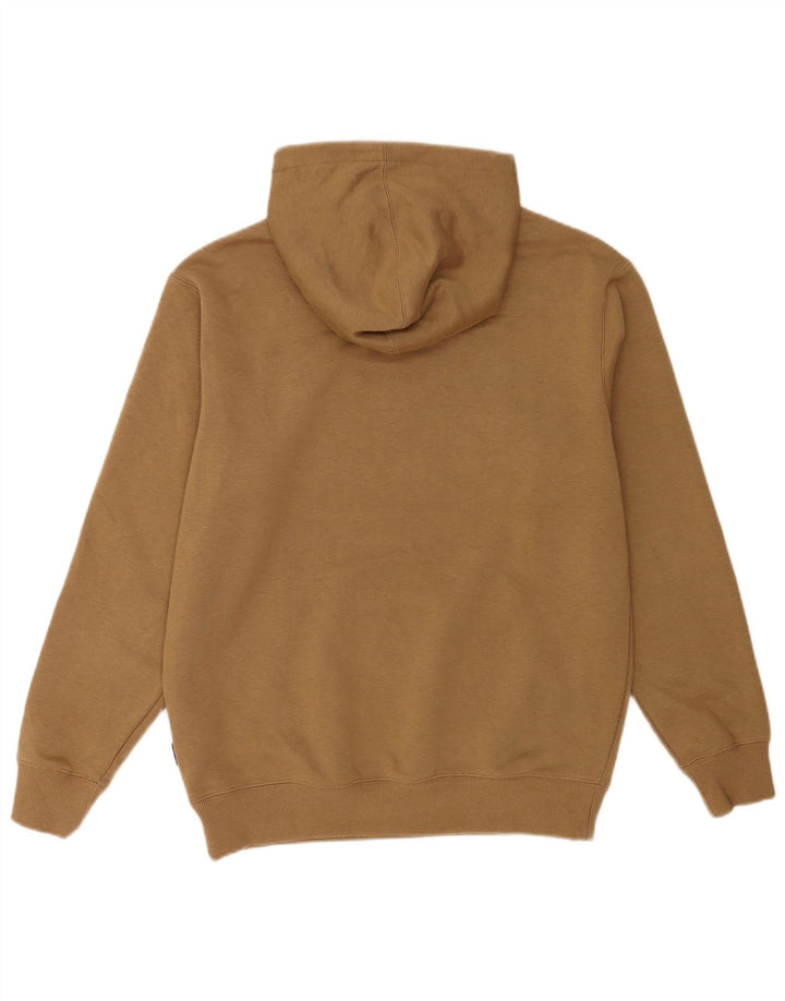 Billabong Mens Hoodie Jumper Médio Poliéster Bege