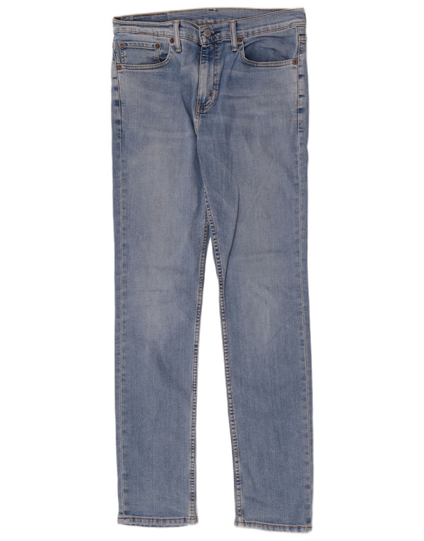 Calça Jeans Levis 511 Slim Masculina W32 L34 Azul Algodão
