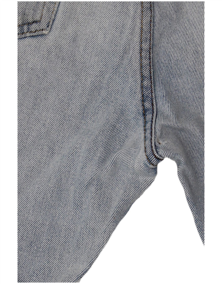 Calça jeans masculina Marks & Spencer solta W32 L26 algodão azul